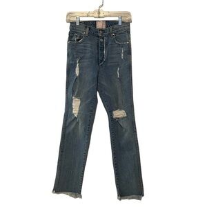Revice Distressed Blue Jeans Size 27